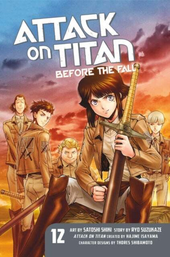 Attack On Titan: Before The Fall 12 av Satoshi Shiki, Ryo Suzukaze