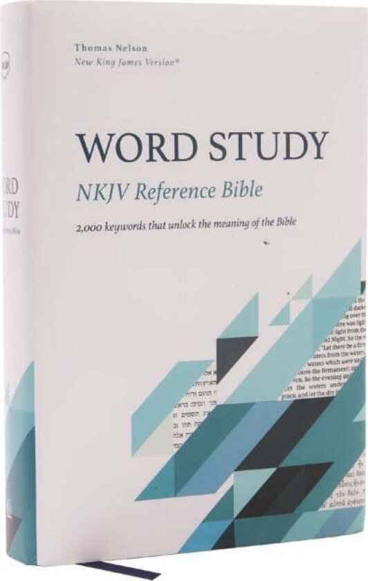 NKJV, Word Study Reference Bible, Hardcover, Red Letter, Thumb Indexed, Comfort Print av Thomas Nelson