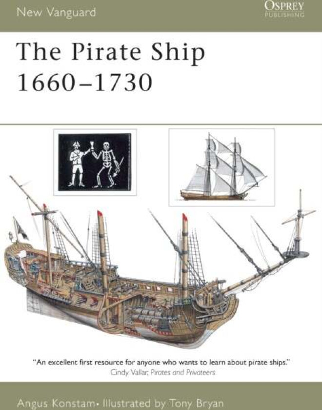 The Pirate Ship 1660-1730 av Angus Konstam