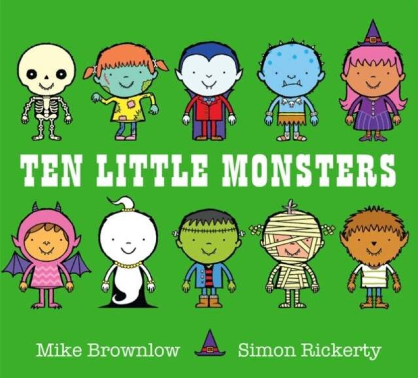 Ten Little Monsters av Mike Brownlow