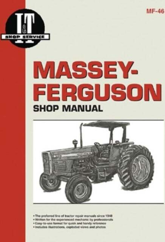 Massey-Ferguson MF340-MF399 Diesel Tractor Service Repair Manual av Haynes Publishing