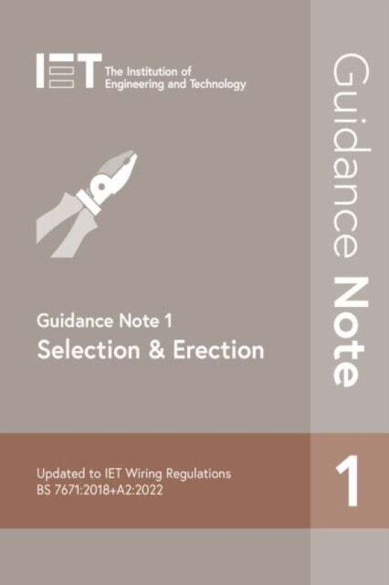 Guidance Note 1: Selection & Erection av The Institution of Engineering and Technology