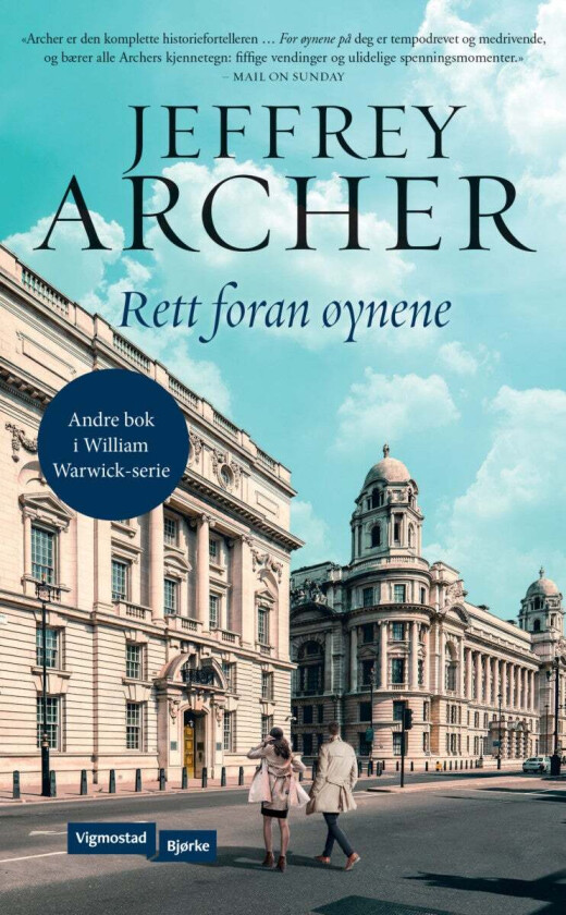 Rett foran øynene av Jeffrey Archer