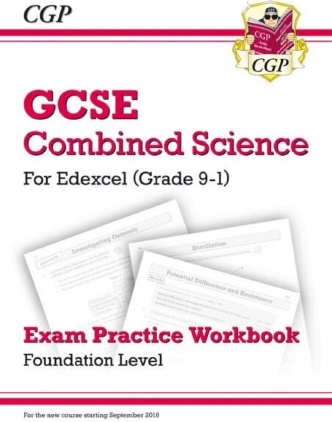 New GCSE Combined Science Edexcel Exam Practice Workbook - Foundation (answers sold separately) av CGP Books