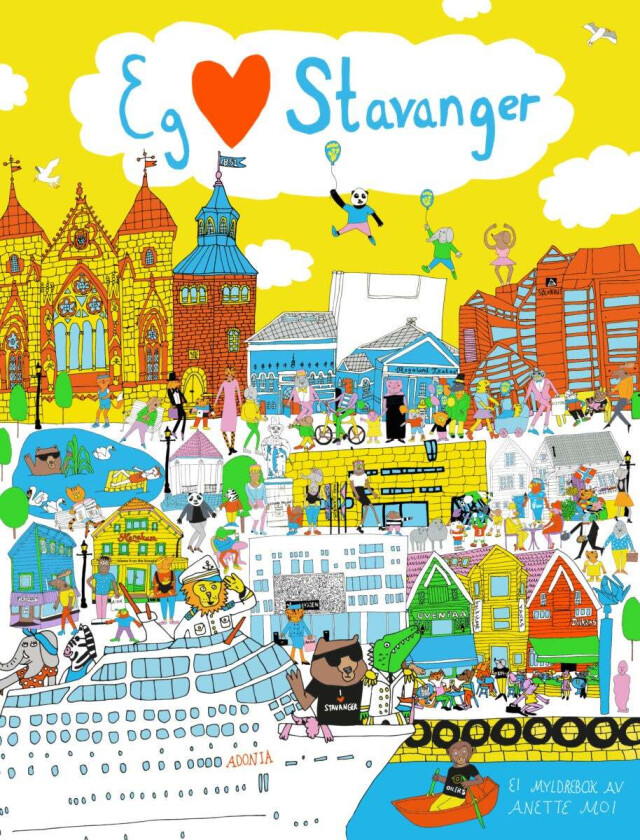 Eg elske Stavanger av Anette Moi