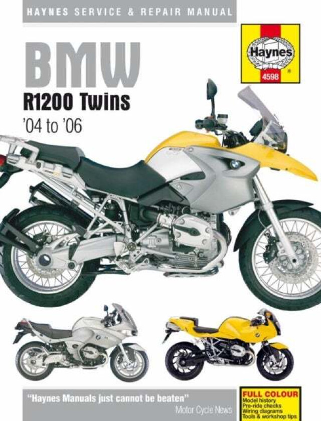 BMW R1200 Twins (04 - 09) Haynes Repair Manual av Haynes Publishing