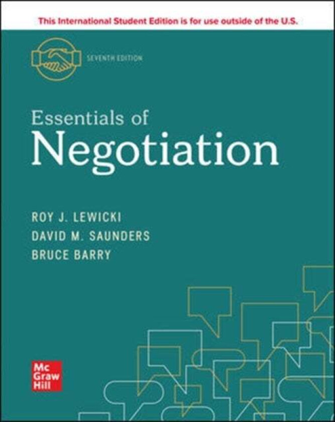 ISE Essentials of Negotiation av Roy Lewicki, Bruce Barry, David Saunders