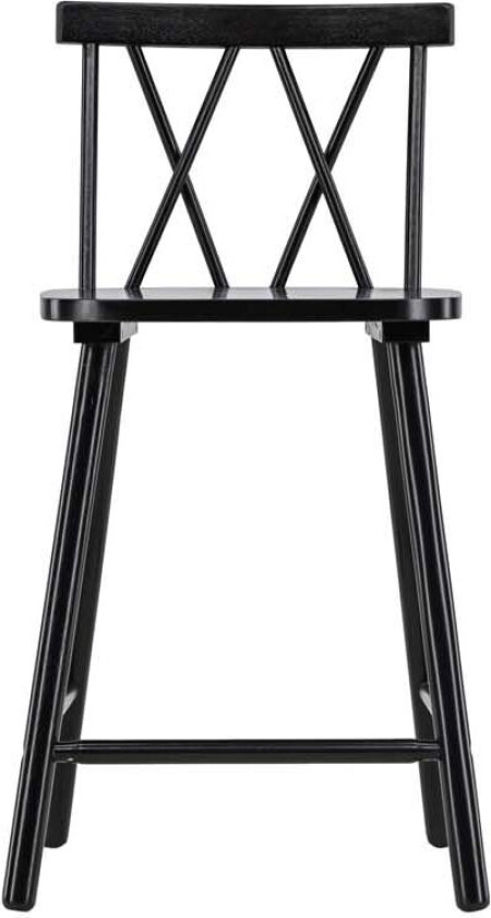 Mollöström barstol tre svart.