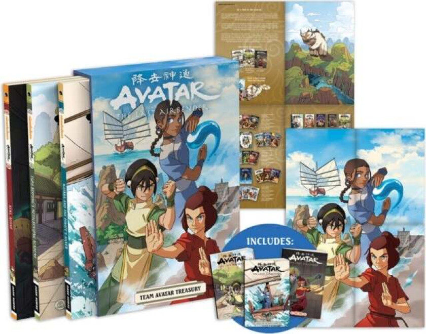 Avatar: The Last Airbender -- Team Avatar Treasury Boxed Set (graphic Novels) av Faith Erin Hicks