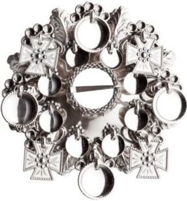 Sølje Hardanger i 830 oksidert sølv