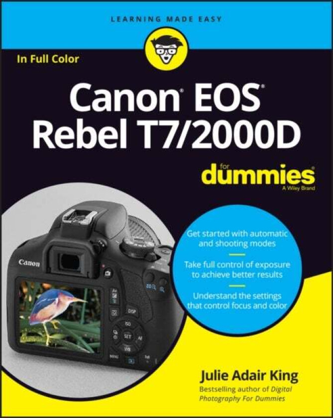 Canon EOS Rebel T7/2000D For Dummies av Julie Adair (Indianapolis Indiana) King