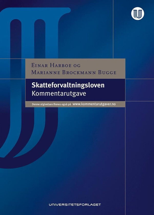 Skatteforvaltningsloven av Marianne Brockmann Bugge, Einar Harboe