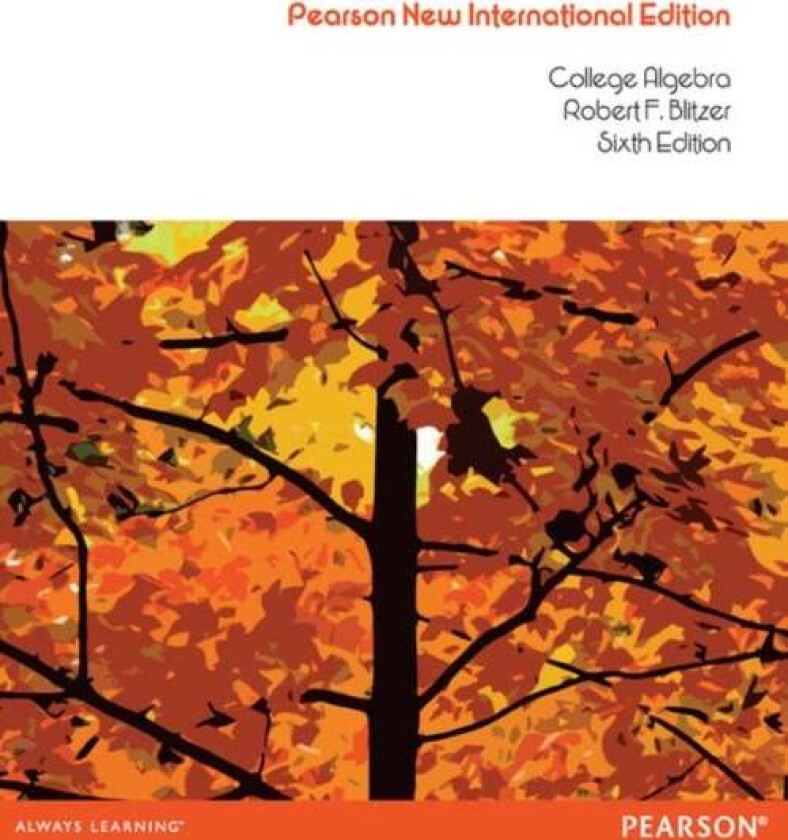 College Algebra av Robert Blitzer