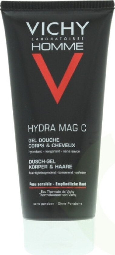 Homme Hydra Mag C Body & Hair Shower Gel, 200 ml