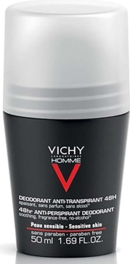 Homme Anti-Perspirant Anti-Irritation 48H, 50 ml