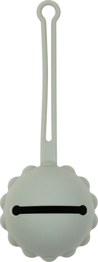 Silikon oppbevaringsboks for smokk, Grønn, 1 stk.