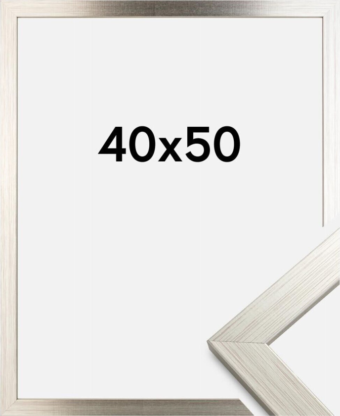 Ramme Silver Wood 40x50 Cm
