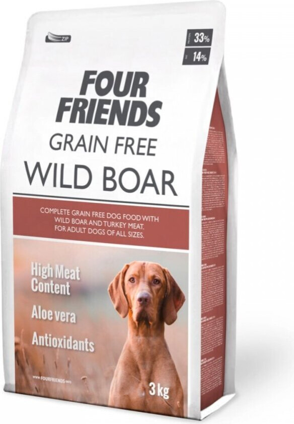 FourFriends Grain Free Wild Boar (3 kg)
