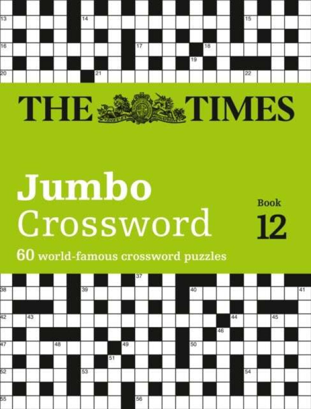 The Times 2 Jumbo Crossword Book 12 av The Times Mind Games, John Grimshaw