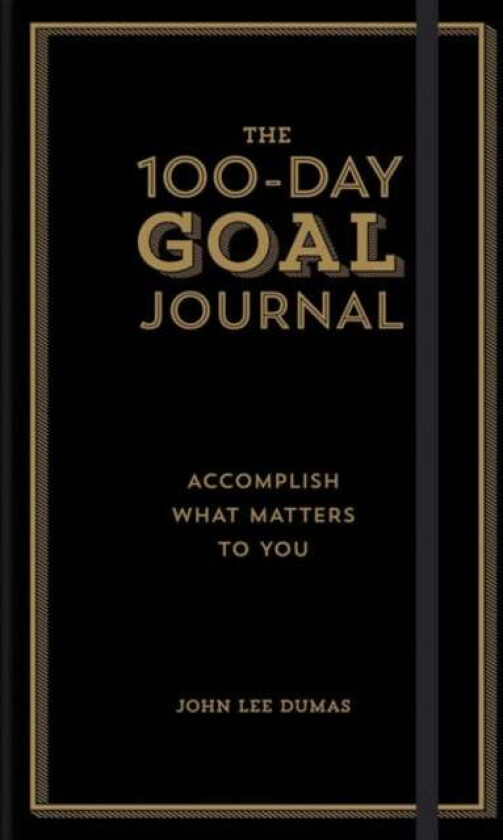 The 100-Day Goal Journal av John Lee Dumas