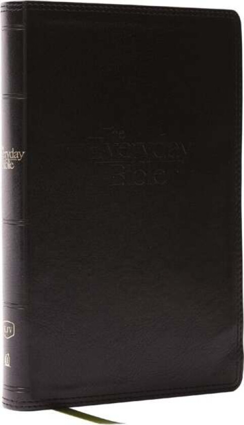 KJV, The Everyday Bible, Black Leathersoft, Red Letter, Comfort Print av Thomas Nelson