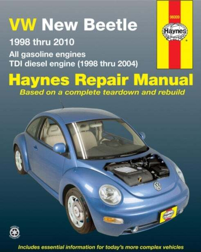 Volkswagen VW New Beetle 1.8 & 2.0L petrol (1998-2010) & 1.9L TDI diesel (1998-2004) Haynes Repair M av Haynes Publishing