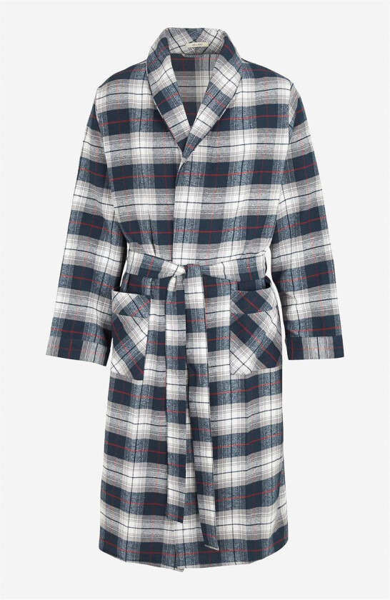 Rutete morgenkåpe i flanell Frank 7XL/8XL