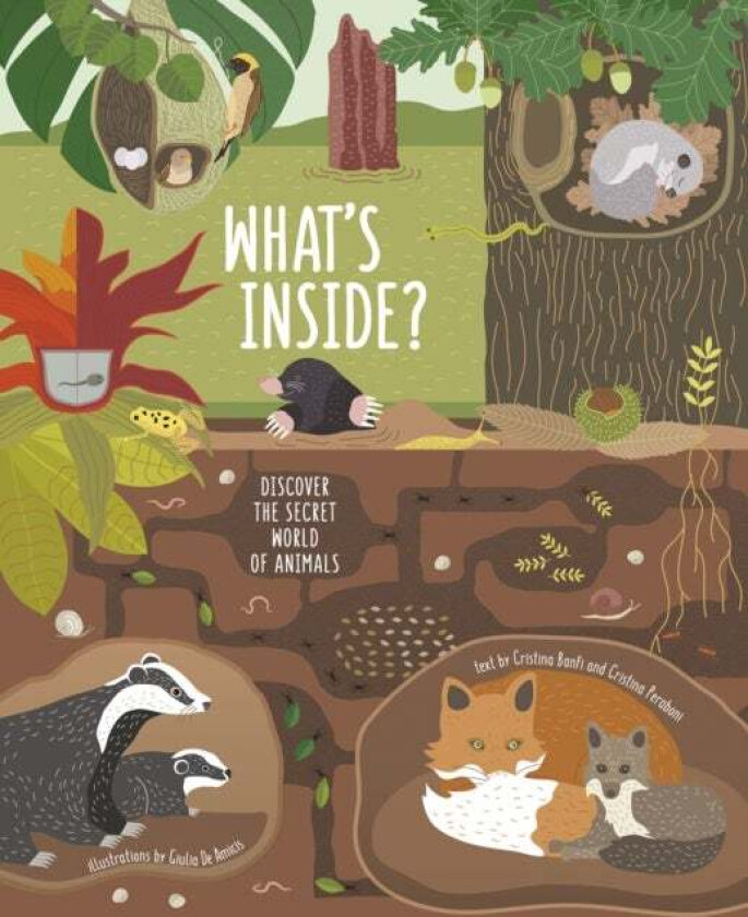 What's Inside? Discover the Secret World of Animals av Giulia De Amicis