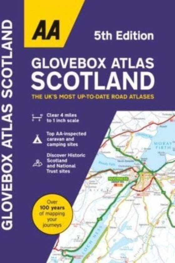 AA Glovebox Atlas Scotland