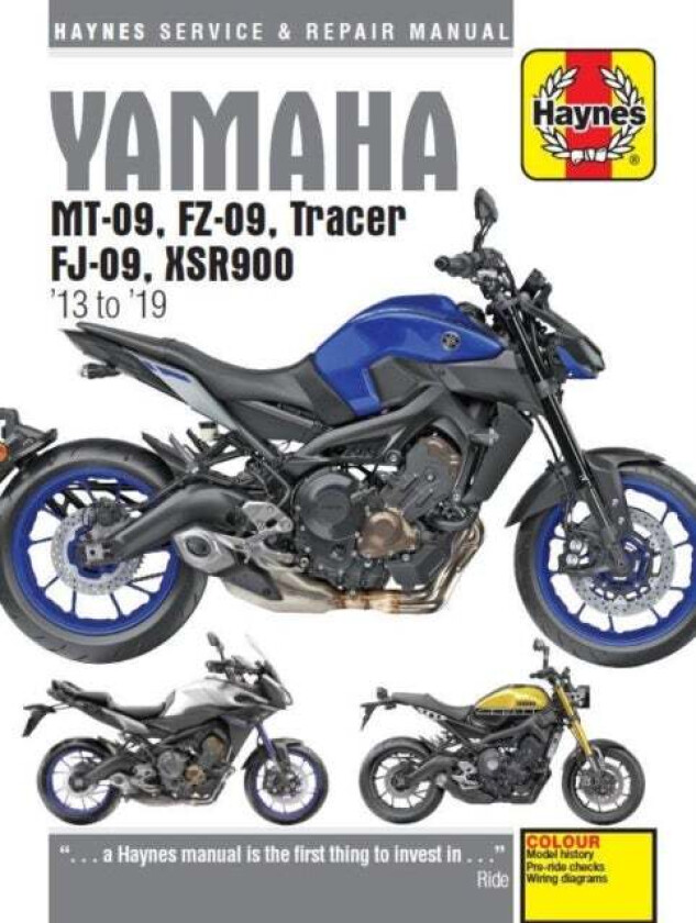 Yamaha MT-09, FZ-09, Tracer, FJ-09, XSR900 (03 -19) av Matthew Coombs
