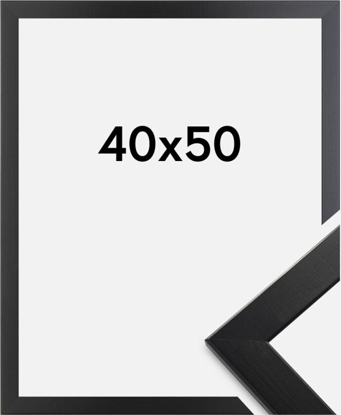 Ramme Trendline Akrylglas Svart 40x50 Cm