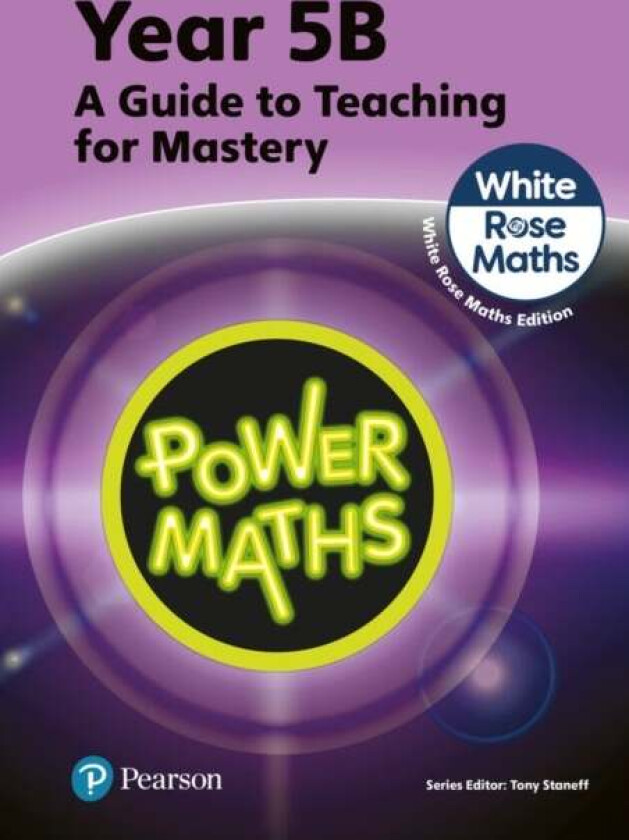Power Maths Teaching Guide 5B - White Rose Maths edition av Tony Staneff, Josh Lury