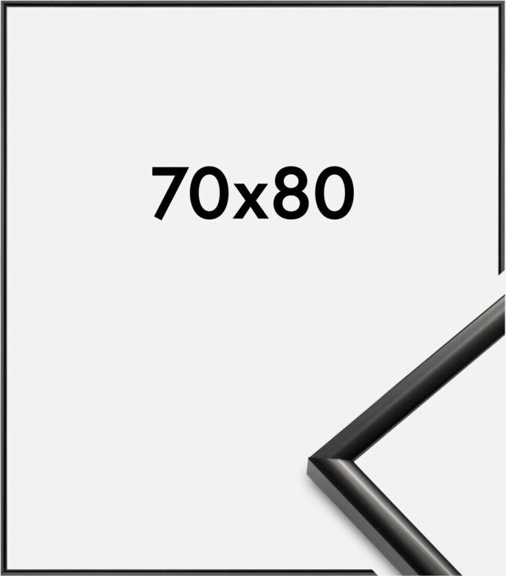Ramme New Lifestyle Svart 70x80 Cm