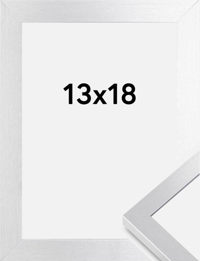Ramme Selection Akrylglass Sølv 13x18 Cm