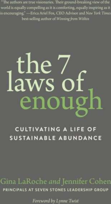 The Seven Laws of Enough av Gina Laroche, Jennifer Cohen