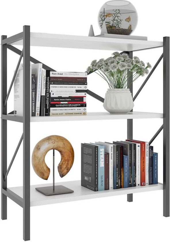 Insasi2 hylle 2 hyller hvit.