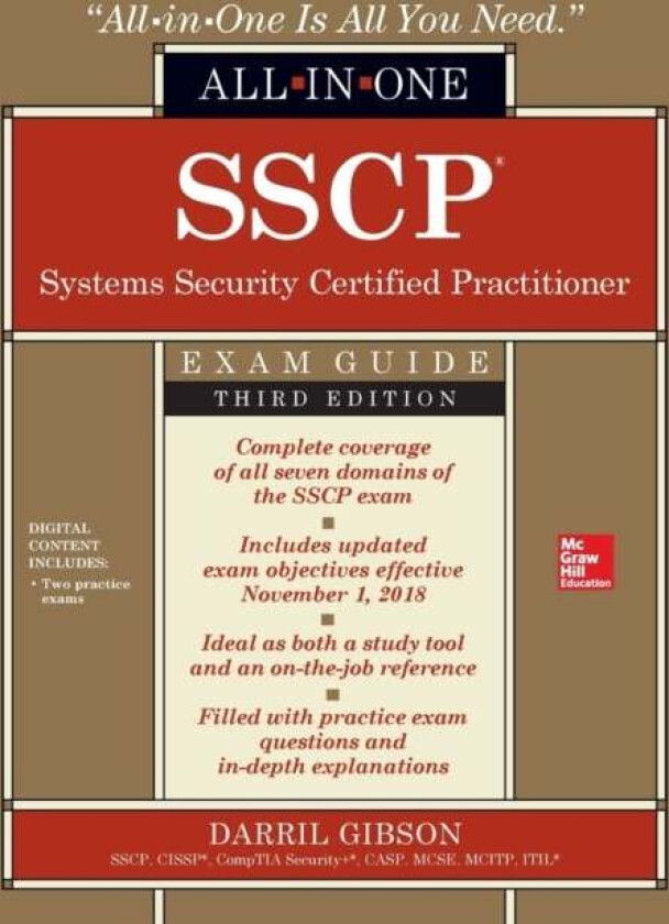 SSCP Systems Security Certified Practitioner All-in-One Exam Guide, Third Edition av Darril Gibson
