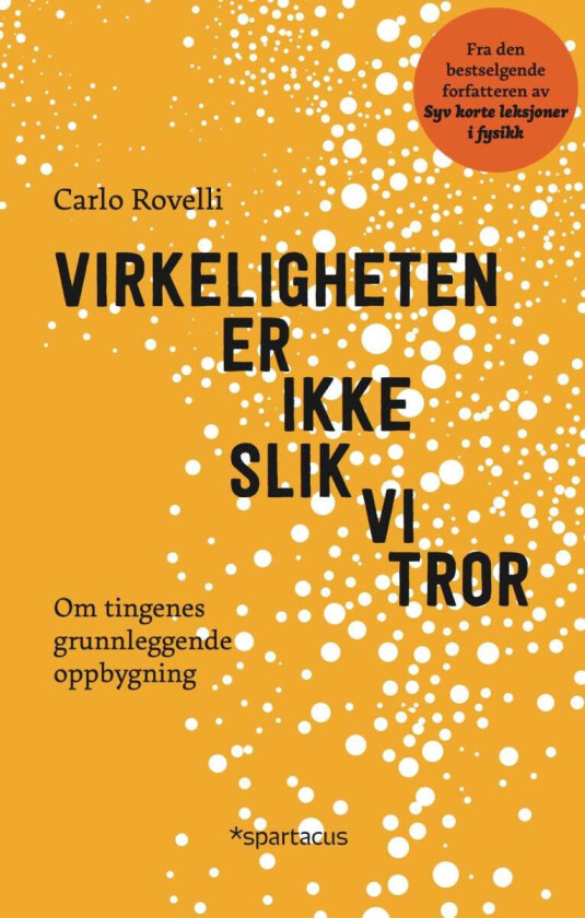 Virkeligheten er ikke slik vi tror av Carlo Rovelli