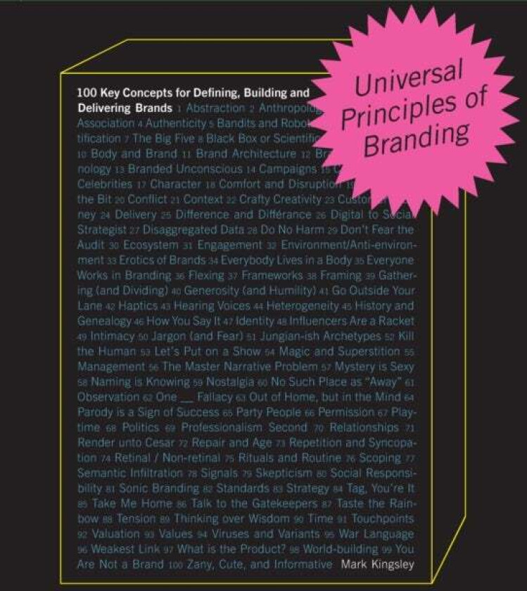 Universal Principles of Branding av Mark Kingsley