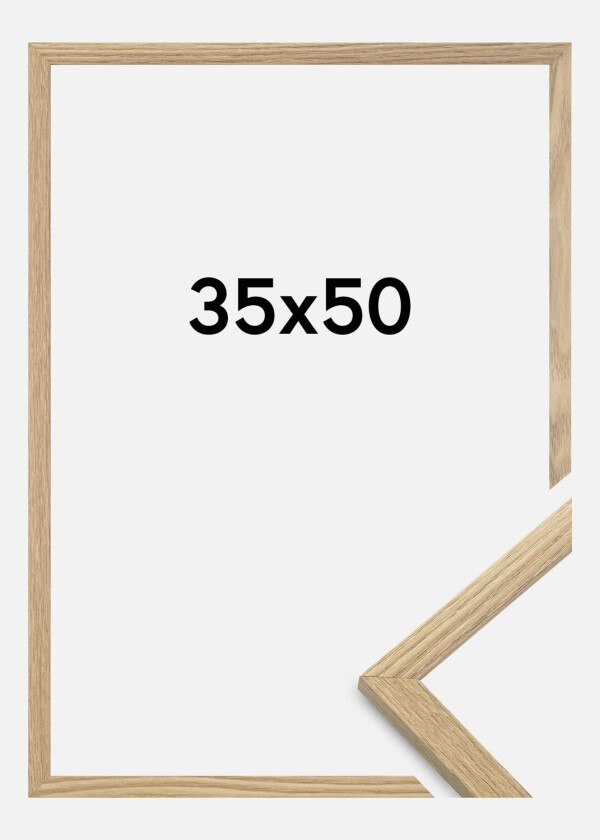 Ramme Trendy Akrylglass Eik 35x50 Cm