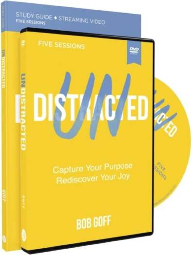Undistracted Study Guide with DVD av Bob Goff
