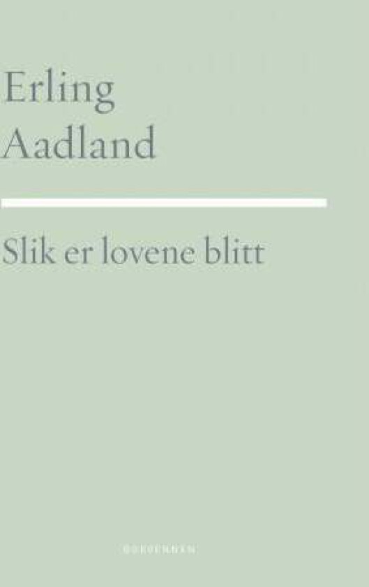 Slik er lovene blitt av Erling Aadland
