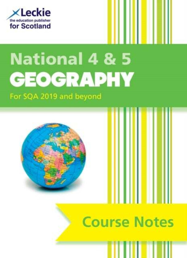 National 4/5 Geography av Patricia Coffey, Leckie