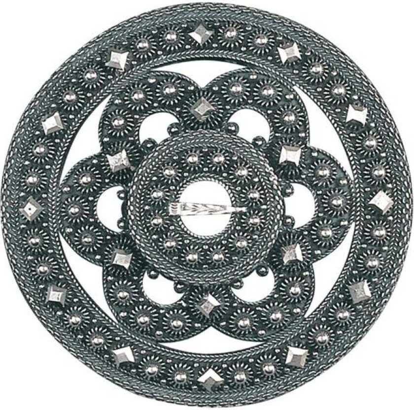 Slangesølje Telemark i 830 oksidert sølv