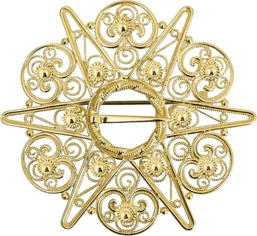 Sølje Fana i 830 forgylt sølv