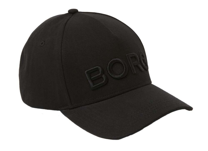 Borg Logo Cap Black Beauty OneSize, Black Beauty