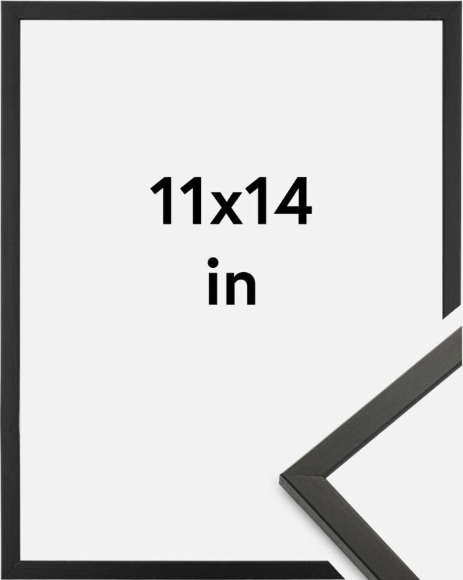 Ramme Galant Svart 11x14 Inches (27,94x35,56 Cm)