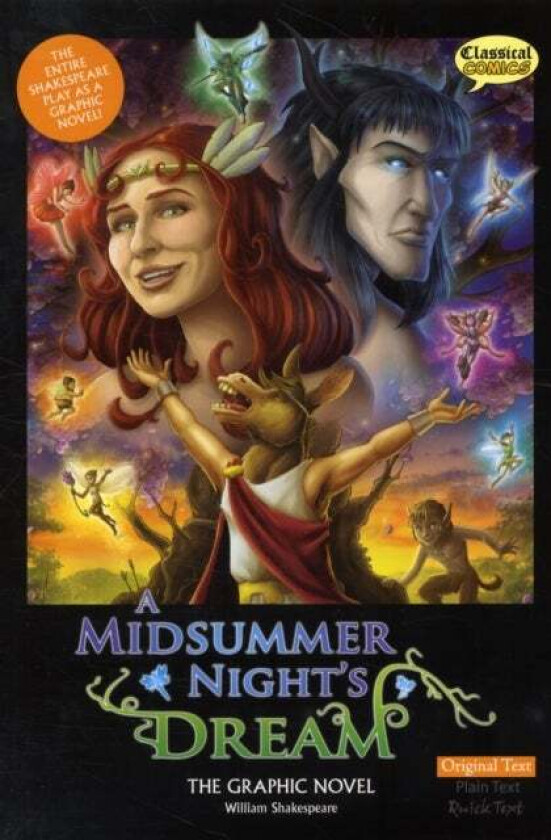 Midsummer Night's Dream the Graphic Novel av William Shakespeare