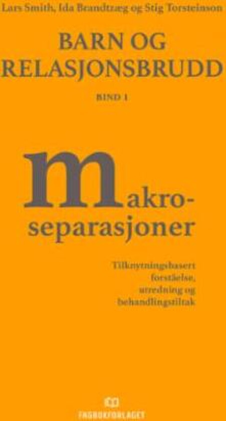 Barn og relasjonsbrudd av Ida Brandtzæg, Lars Smith, Stig Torsteinson