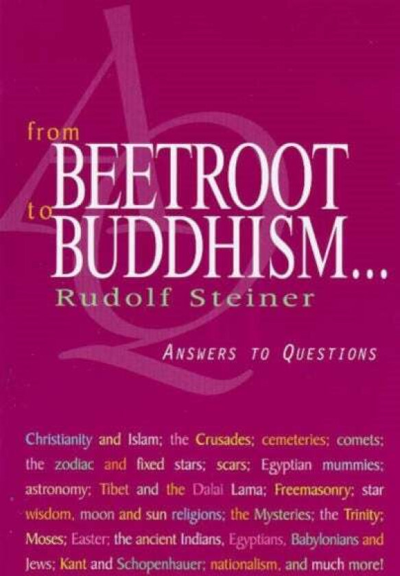 From Beetroot to Buddhism av Rudolf Steiner